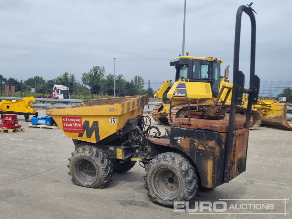 2019 Mecalac 1 Ton Hi Tip Dumper, Roll Bar (Fire Damage) - Мини-самосвал: фото 2 2019 Mecalac 1 Ton Hi Tip Dumper, Roll Bar (Fire Damage) - Мини-самосвал: фото 2