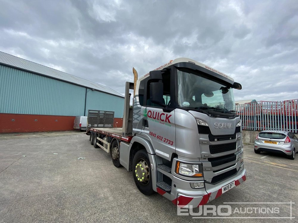 2019 Scania G450 - Грузовик бортовой/ Платформа: фото 1 2019 Scania G450 - Грузовик бортовой/ Платформа: фото 1