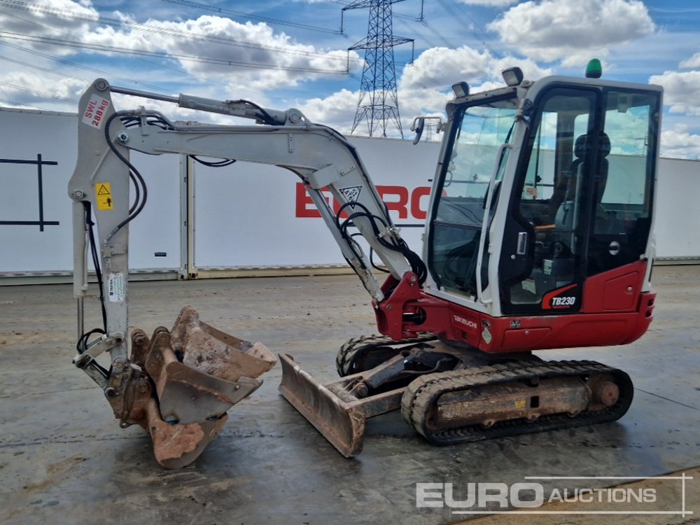2019 Takeuchi TB230 - Мини-экскаватор: фото 1 2019 Takeuchi TB230 - Мини-экскаватор: фото 1