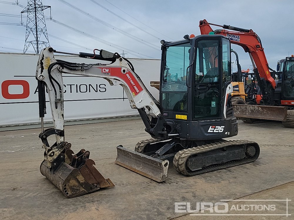 2020 Bobcat E26 - Мини-экскаватор: фото 1 2020 Bobcat E26 - Мини-экскаватор: фото 1