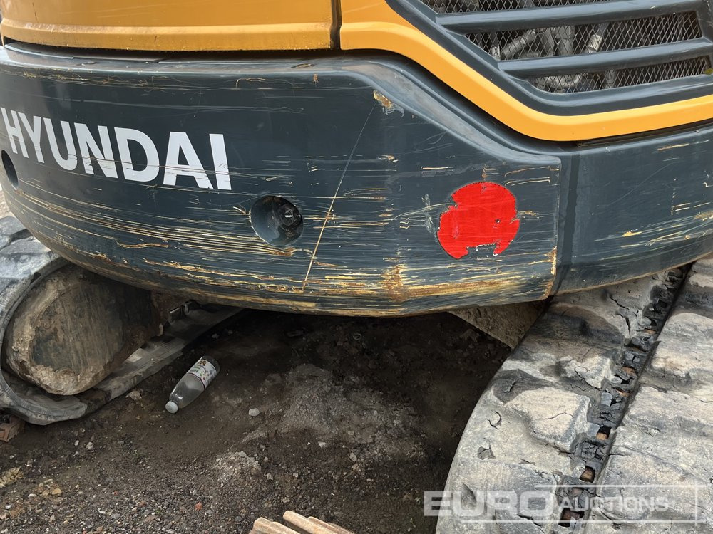 Мини-экскаватор 2020 Hyundai Robex R80CR-9A: фото 14