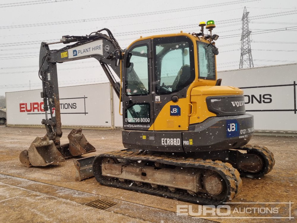 2020 Volvo ECR88D - Мини-экскаватор: фото 3 2020 Volvo ECR88D - Мини-экскаватор: фото 3