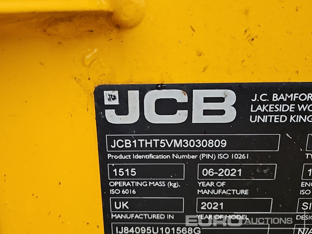 Мини-самосвал 2021 JCB 1T-2S5: фото 40 Мини-самосвал 2021 JCB 1T-2S5: фото 40