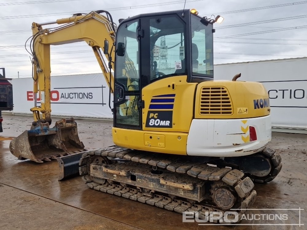 2021 Komatsu PC80MR-5E0 - Мини-экскаватор: фото 3 2021 Komatsu PC80MR-5E0 - Мини-экскаватор: фото 3