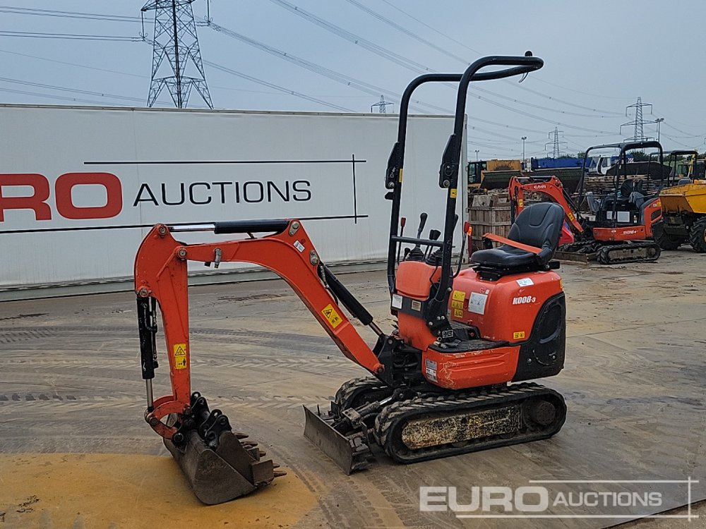 2021 Kubota K008-3 - Мини-экскаватор: фото 1 2021 Kubota K008-3 - Мини-экскаватор: фото 1