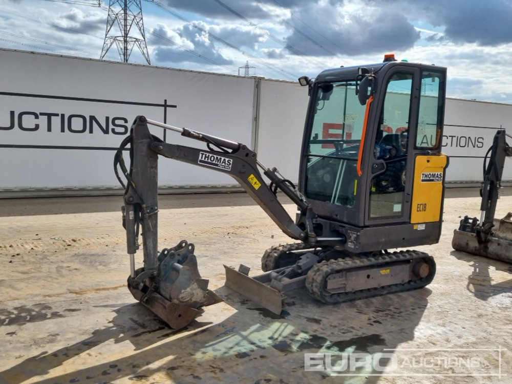 2021 Volvo EC18E - Мини-экскаватор: фото 1 2021 Volvo EC18E - Мини-экскаватор: фото 1
