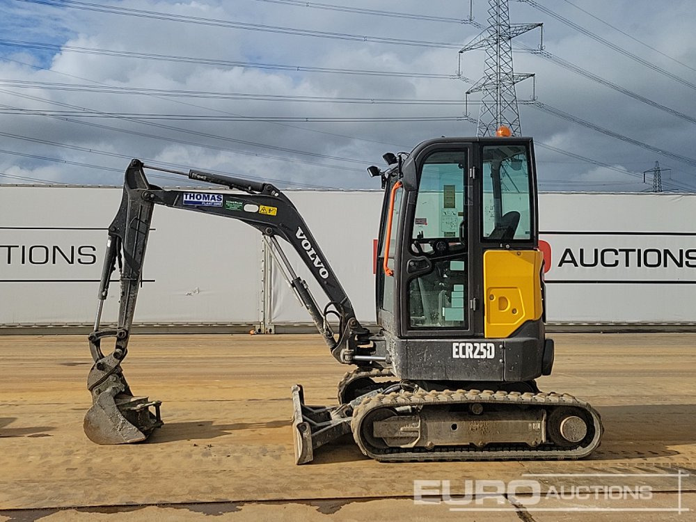 2022 Volvo ECR25D - Мини-экскаватор: фото 2 2022 Volvo ECR25D - Мини-экскаватор: фото 2