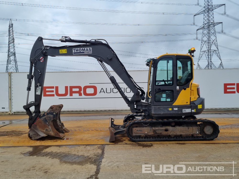 2022 Volvo ECR88D - Мини-экскаватор: фото 2 2022 Volvo ECR88D - Мини-экскаватор: фото 2