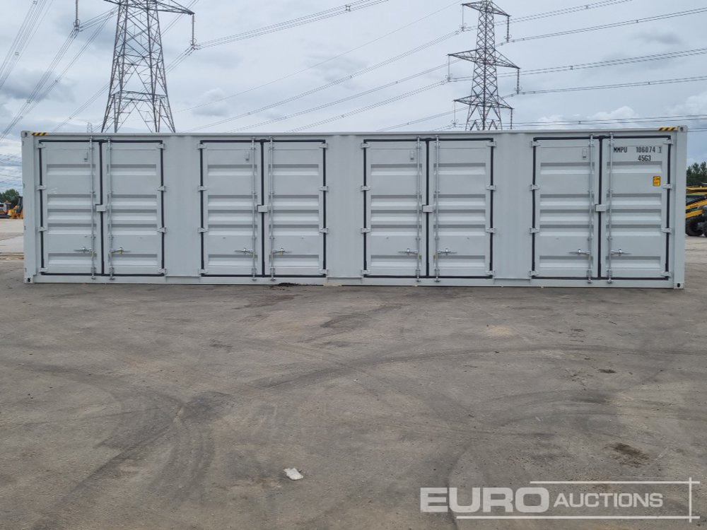 2025 40' x 8' HQ Container, 4 Side Doors, 1 End Door (Cannot Be Reconsigned) - Морской контейнер: фото 2 2025 40' x 8' HQ Container, 4 Side Doors, 1 End Door (Cannot Be Reconsigned) - Морской контейнер: фото 2