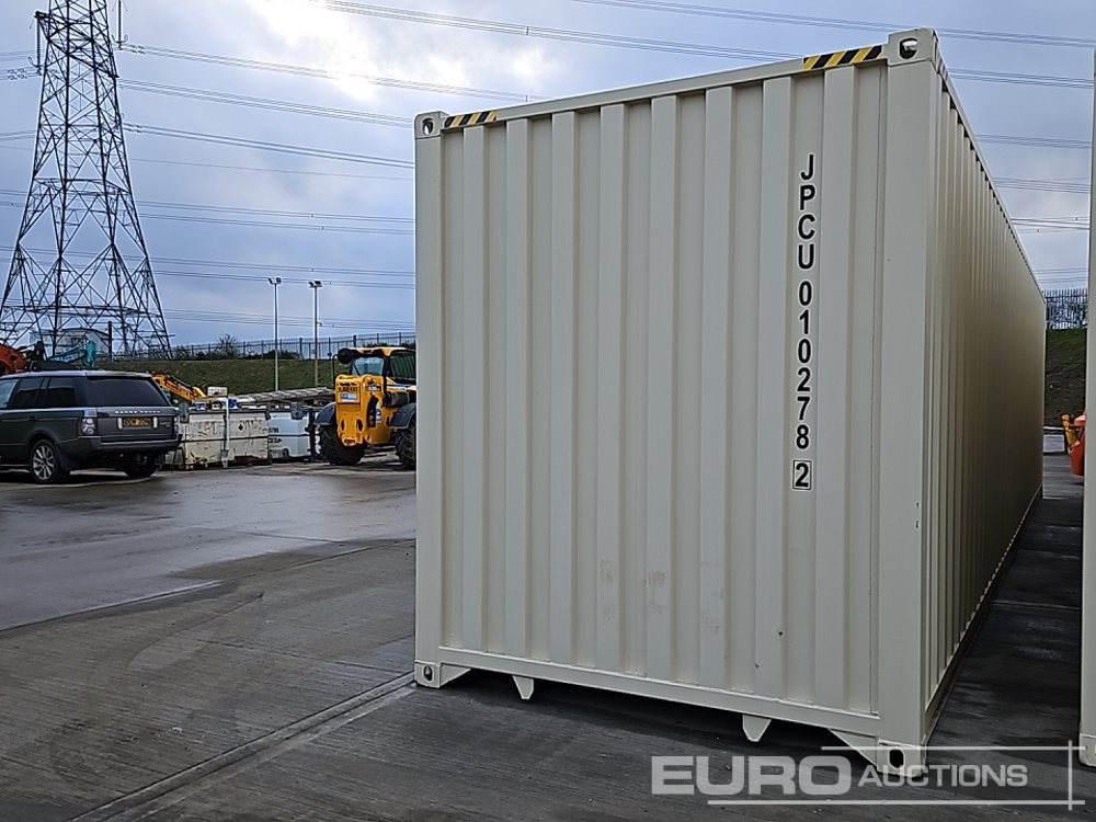 2025 40' x 8' High Cube Container, 2 Side Doors, 1 End Door (Cannot Be Reconsigned) - Морской контейнер: фото 3 2025 40' x 8' High Cube Container, 2 Side Doors, 1 End Door (Cannot Be Reconsigned) - Морской контейнер: фото 3