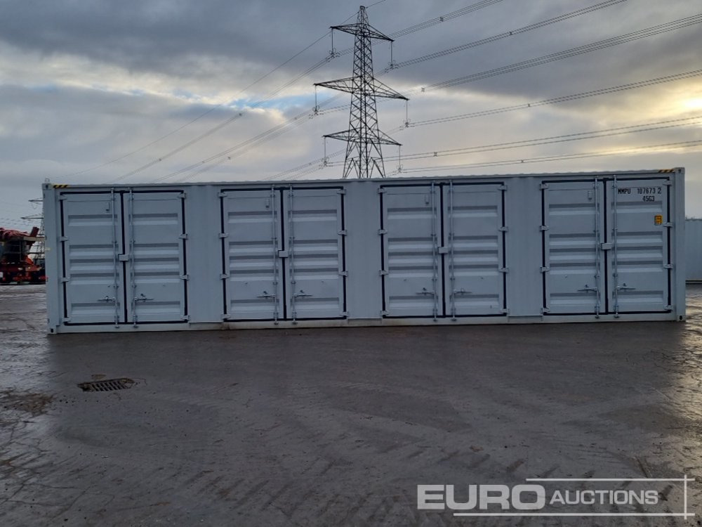 2025 CTN 40' x 8' High Cube Container, 4 Side Doors, 1 End Door (Cannot Be Reconsigned) - Морской контейнер: фото 2 2025 CTN 40' x 8' High Cube Container, 4 Side Doors, 1 End Door (Cannot Be Reconsigned) - Морской контейнер: фото 2