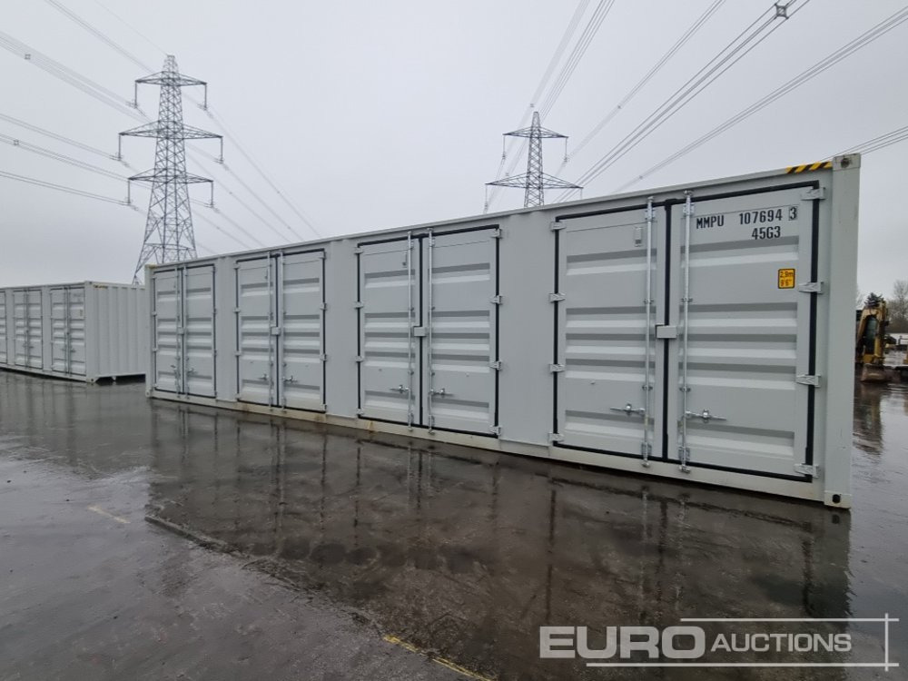 2025 CTN 40' x 8' High Cube Container, 4 Side Doors, 1 End Door (Cannot Be Reconsigned) - Морской контейнер: фото 2 2025 CTN 40' x 8' High Cube Container, 4 Side Doors, 1 End Door (Cannot Be Reconsigned) - Морской контейнер: фото 2