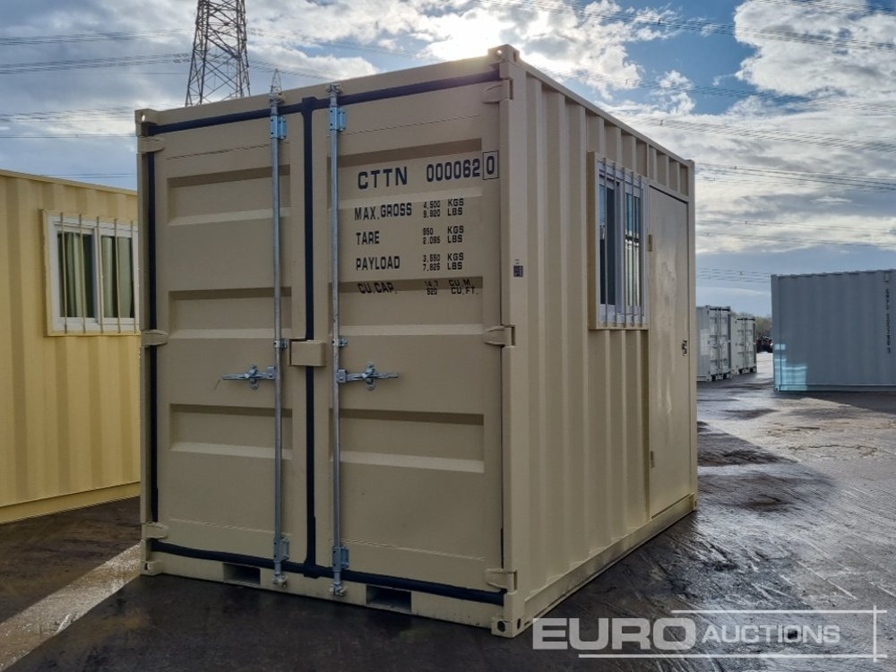2025 CTTN 10' x 7' Container, 1 Side Door, 1 End Door, Window (Cannot Be Reconsigned) - Морской контейнер: фото 1 2025 CTTN 10' x 7' Container, 1 Side Door, 1 End Door, Window (Cannot Be Reconsigned) - Морской контейнер: фото 1
