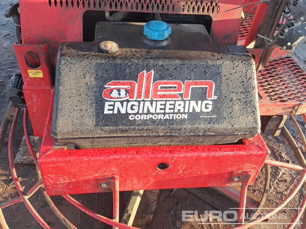 Allen Diesel Ride On Power Float, Kubota Engine - Асфальтоукладочная техника: фото 5 Allen Diesel Ride On Power Float, Kubota Engine - Асфальтоукладочная техника: фото 5