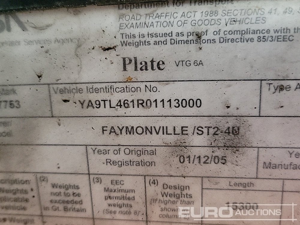 Низкорамный полуприцеп Faymonville ST2-4U: фото 47