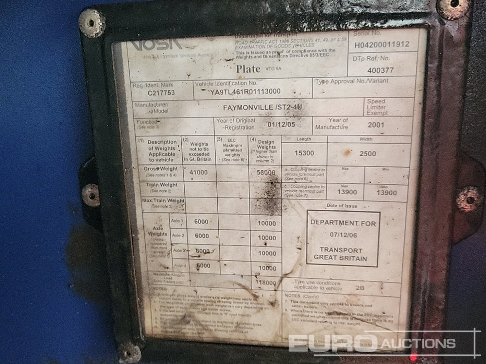 Низкорамный полуприцеп Faymonville ST2-4U: фото 46