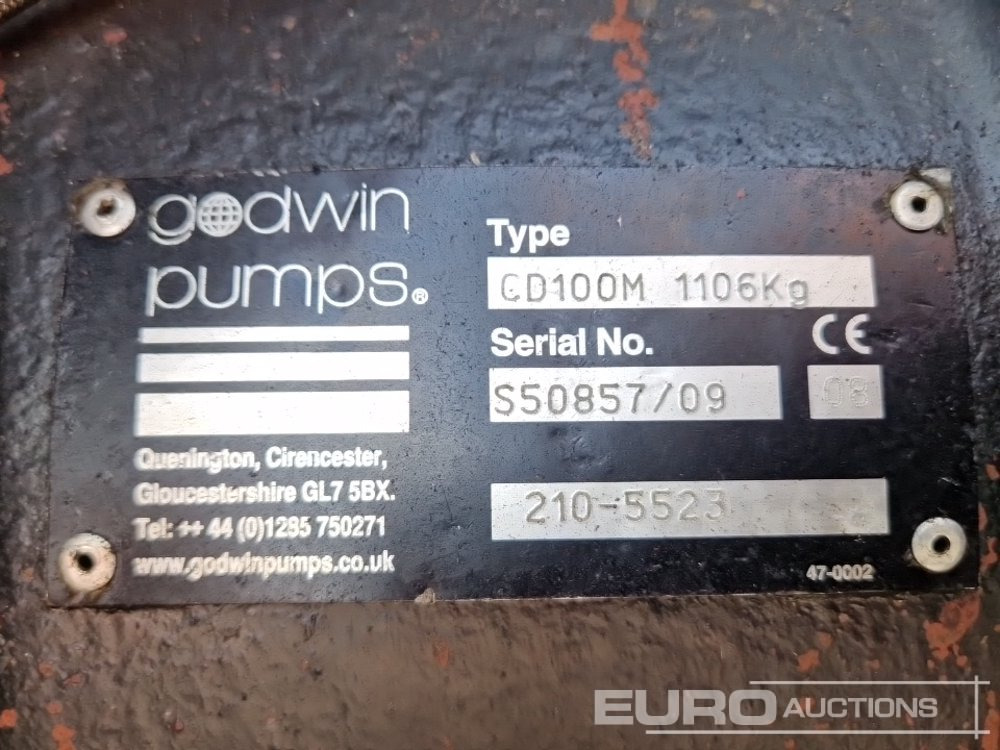 Насос для воды Goodwin 4" Water Pump, Perkins Engine: фото 34