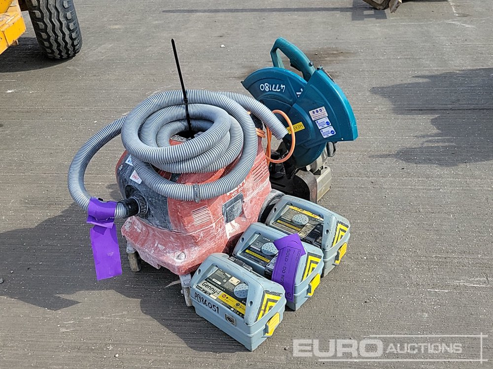 Hilti VC 20-U 110Volt Vacuum Cleaner, Makita LW1400 110Vot Chop Saw, Radio Cable Detector (3 of) - Строительное оборудование: фото 1 Hilti VC 20-U 110Volt Vacuum Cleaner, Makita LW1400 110Vot Chop Saw, Radio Cable Detector (3 of) - Строительное оборудование: фото 1