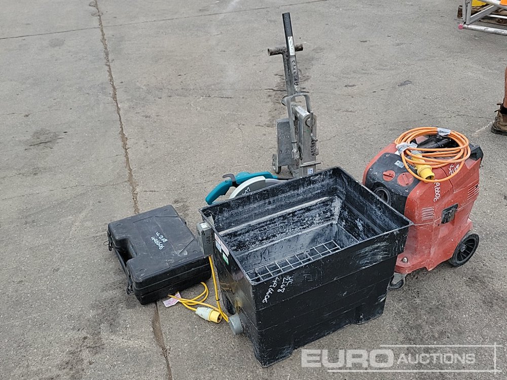 Hilti VC40-UM 110 Volt Vacuum, Makita LC1230 110 Volt Circular Saw, Hilti TE 1000-AVR 110 Volt Hammer Drill, Probst Manual Block Splitter, 110 Volt Curing Tank, Rotabroach 110 Volt Magnetic Drill - Строительное оборудование: фото 1 Hilti VC40-UM 110 Volt Vacuum, Makita LC1230 110 Volt Circular Saw, Hilti TE 1000-AVR 110 Volt Hammer Drill, Probst Manual Block Splitter, 110 Volt Curing Tank, Rotabroach 110 Volt Magnetic Drill - Строительное оборудование: фото 1