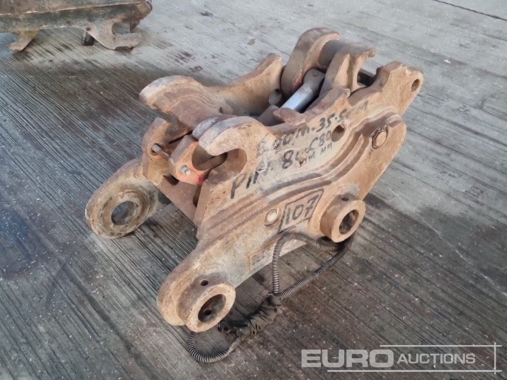 Hydraulic Double Lock Quick Hitch 80mm Pin to suit 20 Ton Excavator - Сцепное устройство: фото 5 Hydraulic Double Lock Quick Hitch 80mm Pin to suit 20 Ton Excavator - Сцепное устройство: фото 5