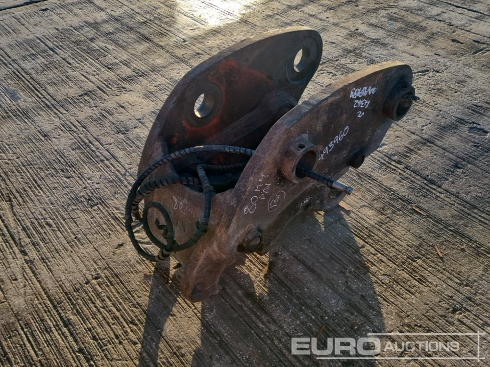 Hydraulic Quick Hitch 80mm Pin to suit 20 Ton Excavator - Сцепное устройство: фото 5 Hydraulic Quick Hitch 80mm Pin to suit 20 Ton Excavator - Сцепное устройство: фото 5