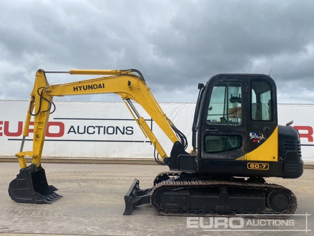 Hyundai R60-7 - Мини-экскаватор: фото 2 Hyundai R60-7 - Мини-экскаватор: фото 2