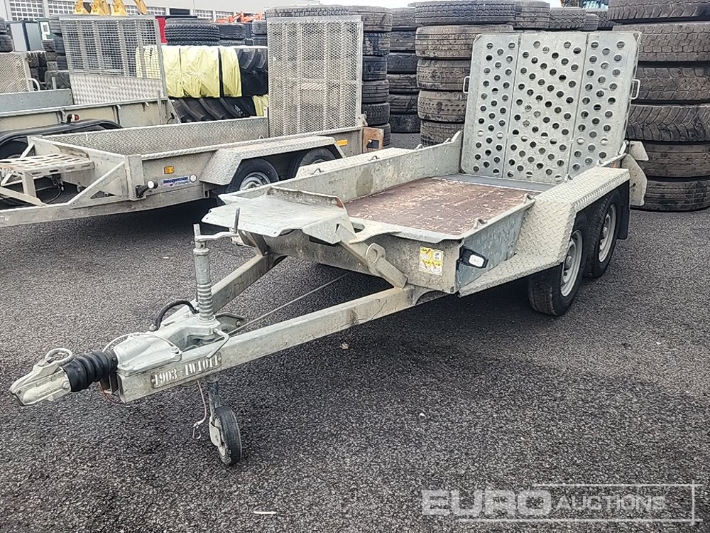 Ifor Williams 2700Kg Twin Axle Plant Trailer, Ramp - Прицеп для спецтехники: фото 1 Ifor Williams 2700Kg Twin Axle Plant Trailer, Ramp - Прицеп для спецтехники: фото 1