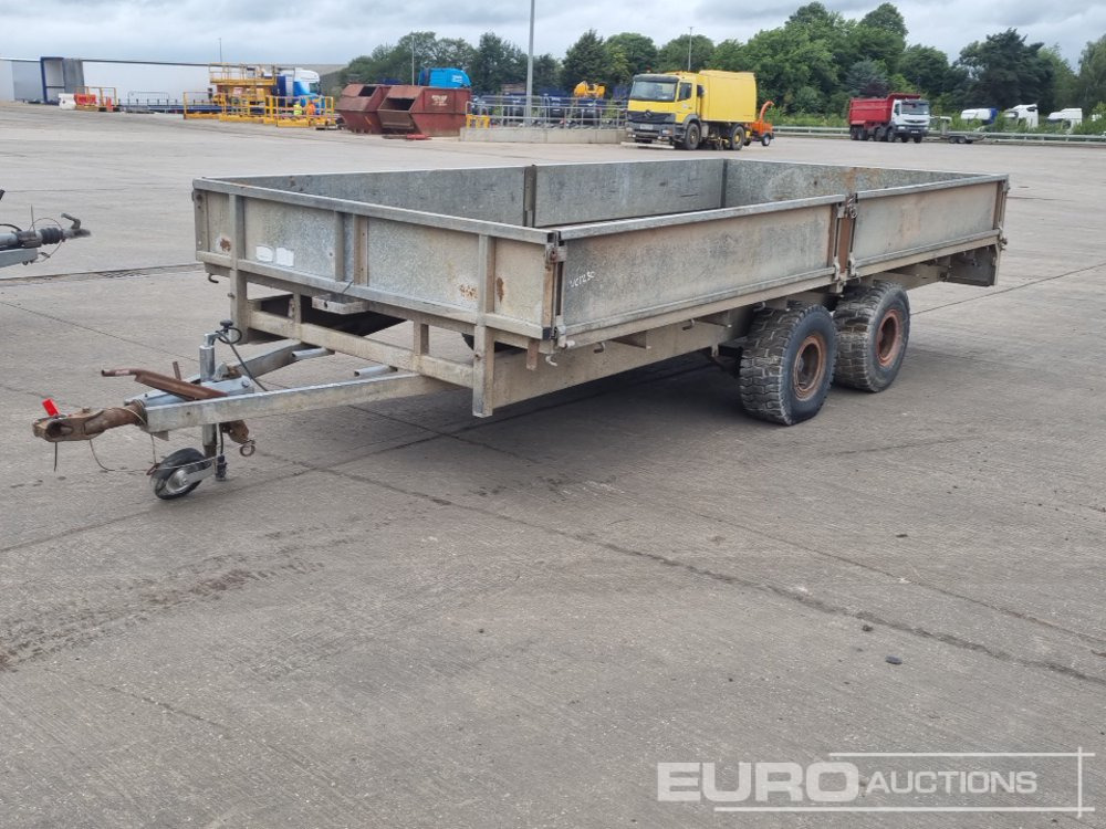 Ifor Williams LL146G 3.5 Ton Twin Axle Drop Side Plant Trailer - Прицеп для спецтехники: фото 1 Ifor Williams LL146G 3.5 Ton Twin Axle Drop Side Plant Trailer - Прицеп для спецтехники: фото 1