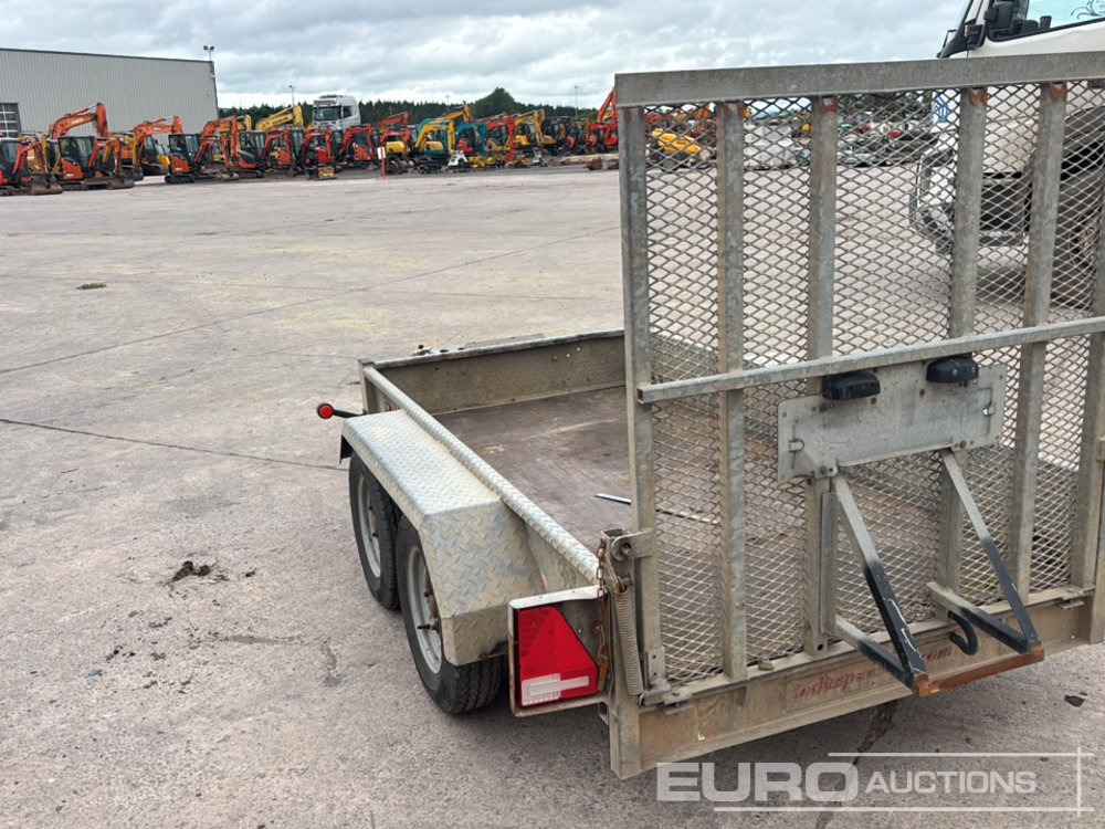 Indespension 2.7 Ton Twin Axle Plant Trailer, Ramp - Прицеп для спецтехники: фото 3 Indespension 2.7 Ton Twin Axle Plant Trailer, Ramp - Прицеп для спецтехники: фото 3