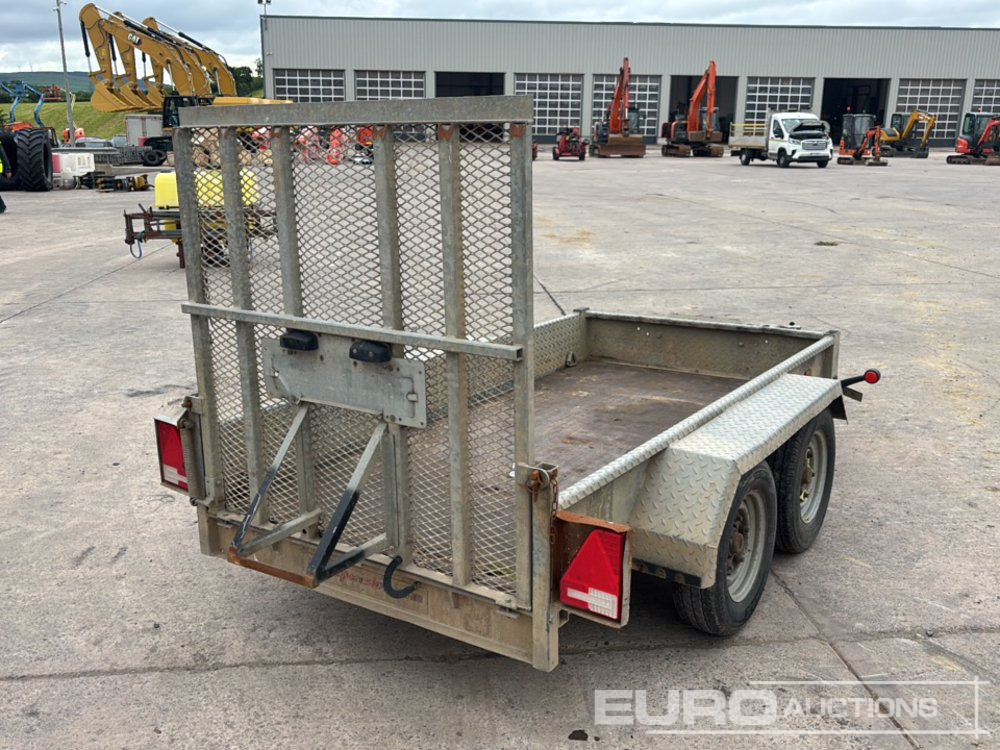 Indespension 2.7 Ton Twin Axle Plant Trailer, Ramp - Прицеп для спецтехники: фото 5 Indespension 2.7 Ton Twin Axle Plant Trailer, Ramp - Прицеп для спецтехники: фото 5
