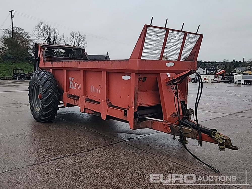 K Two Duo Muck Spreader - Сельскохозяйственный прицеп: фото 4 K Two Duo Muck Spreader - Сельскохозяйственный прицеп: фото 4