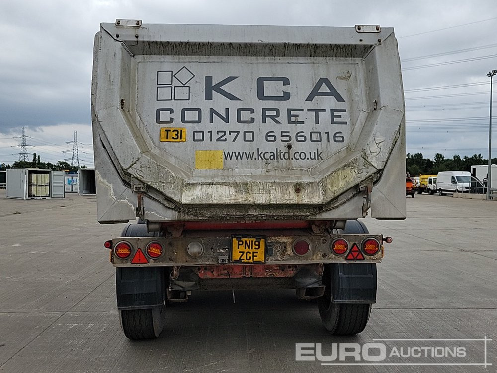 Kel-berg Tri Axle Bulk Tipping Trailer, Aluminium Body, Tail Gate - Самосвальный полуприцеп: фото 4 Kel-berg Tri Axle Bulk Tipping Trailer, Aluminium Body, Tail Gate - Самосвальный полуприцеп: фото 4