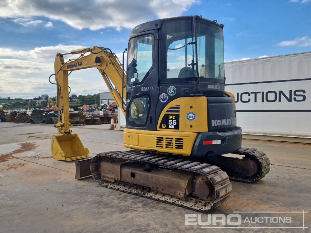 Komatsu PC55MR-2 - Мини-экскаватор: фото 3 Komatsu PC55MR-2 - Мини-экскаватор: фото 3