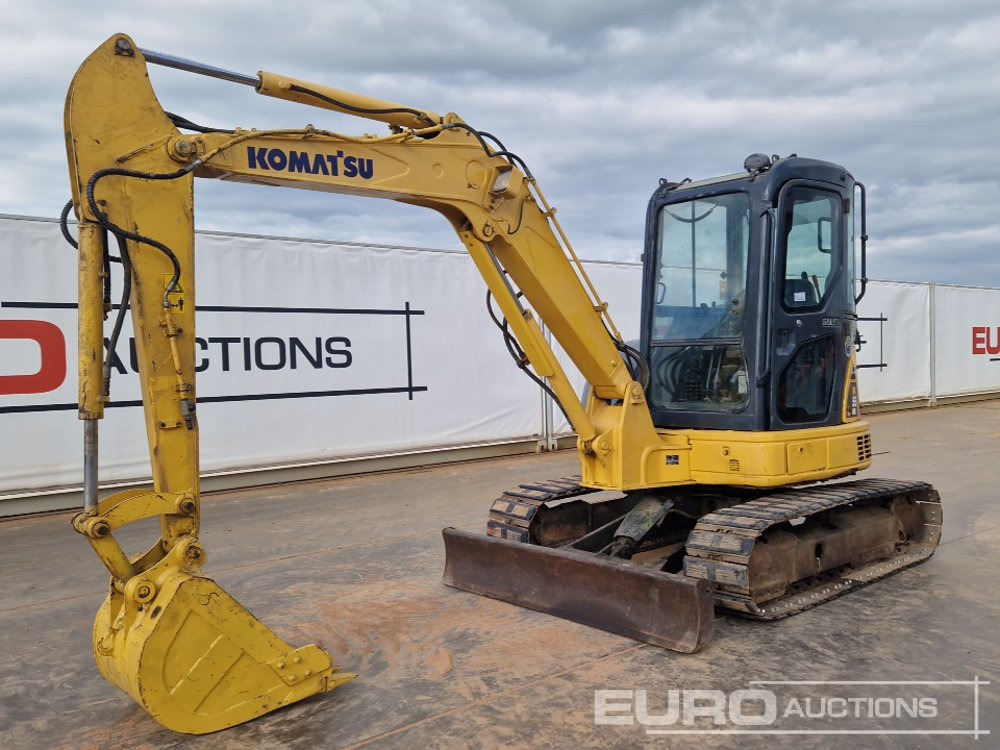 Komatsu PC55MR-2 - Мини-экскаватор: фото 1 Komatsu PC55MR-2 - Мини-экскаватор: фото 1