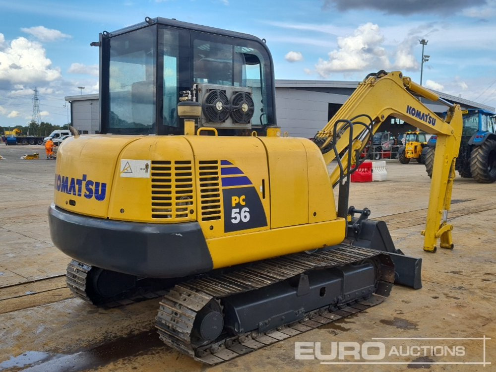 Komatsu PC56-7 - Мини-экскаватор: фото 5 Komatsu PC56-7 - Мини-экскаватор: фото 5