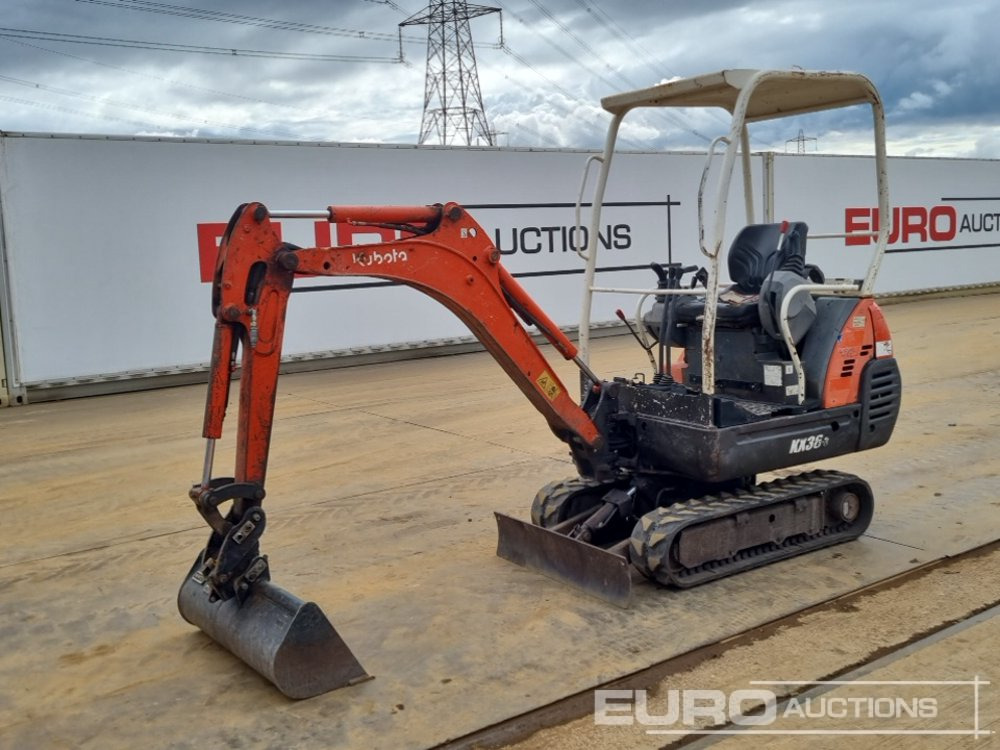 Kubota KX36-3 - Мини-экскаватор: фото 1 Kubota KX36-3 - Мини-экскаватор: фото 1