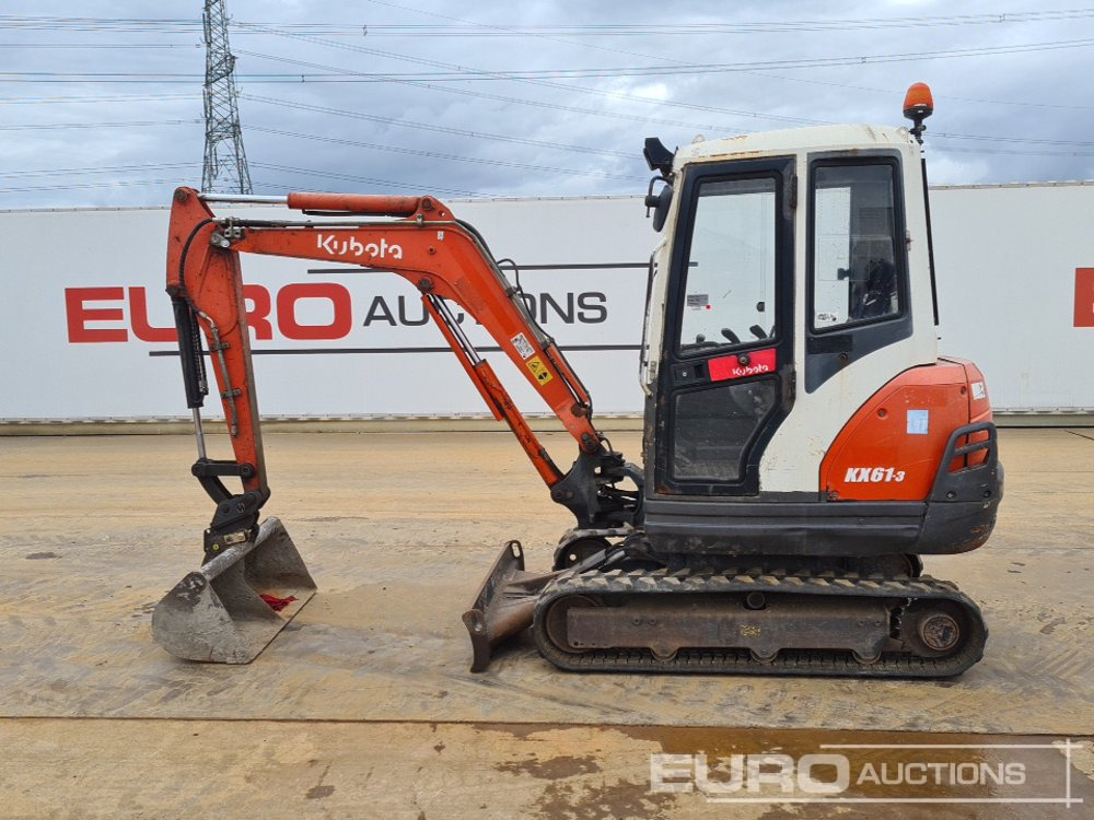 Kubota KX61-3 - Мини-экскаватор: фото 2 Kubota KX61-3 - Мини-экскаватор: фото 2