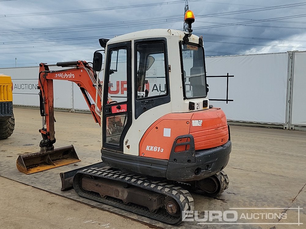 Kubota KX61-3 - Мини-экскаватор: фото 3 Kubota KX61-3 - Мини-экскаватор: фото 3