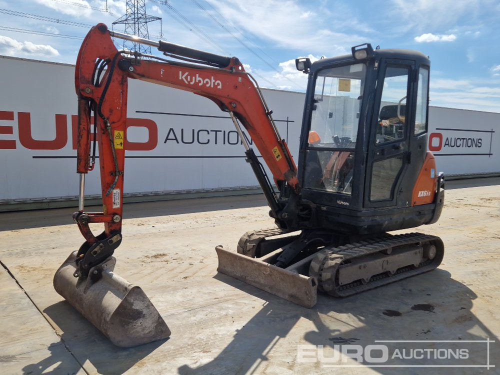 Kubota KX61-3 - Мини-экскаватор: фото 1 Kubota KX61-3 - Мини-экскаватор: фото 1