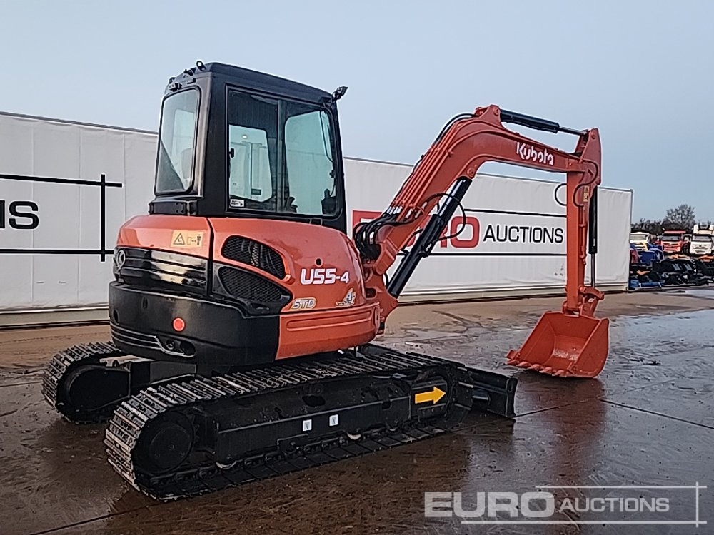 Kubota U55-4 - Мини-экскаватор: фото 5 Kubota U55-4 - Мини-экскаватор: фото 5