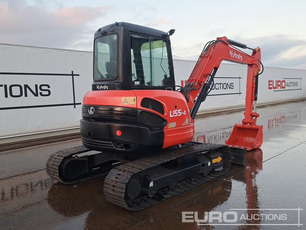 Kubota U55-4 - Мини-экскаватор: фото 5 Kubota U55-4 - Мини-экскаватор: фото 5
