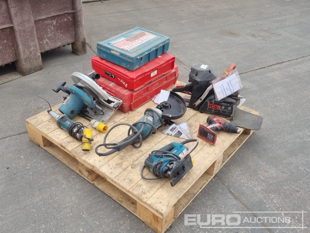 Makita 110Volt Drill, 110Volt Die Grinder, 110Volt 9" Grinder, 110Volt Rip Saw, 110Volt Jig Saw, Petrol Chainsaw Body, Hilti Battery Metal Construction Driver, Hilti 110 Volt Hammer Drill, Hilti Batte - Строительное оборудование: фото 1 Makita 110Volt Drill, 110Volt Die Grinder, 110Volt 9" Grinder, 110Volt Rip Saw, 110Volt Jig Saw, Petrol Chainsaw Body, Hilti Battery Metal Construction Driver, Hilti 110 Volt Hammer Drill, Hilti Batte - Строительное оборудование: фото 1