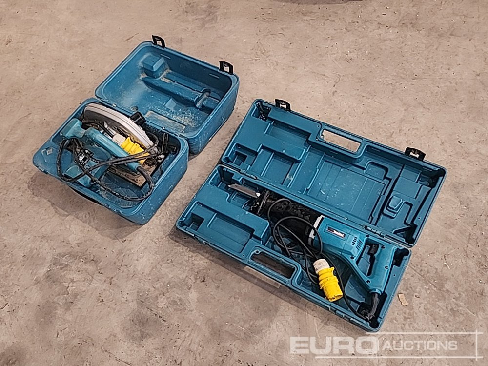 Makita 9704R 110 Volt Circular Saw, Makita JR3000V Recip Saw (2 of) - Строительное оборудование: фото 1 Makita 9704R 110 Volt Circular Saw, Makita JR3000V Recip Saw (2 of) - Строительное оборудование: фото 1