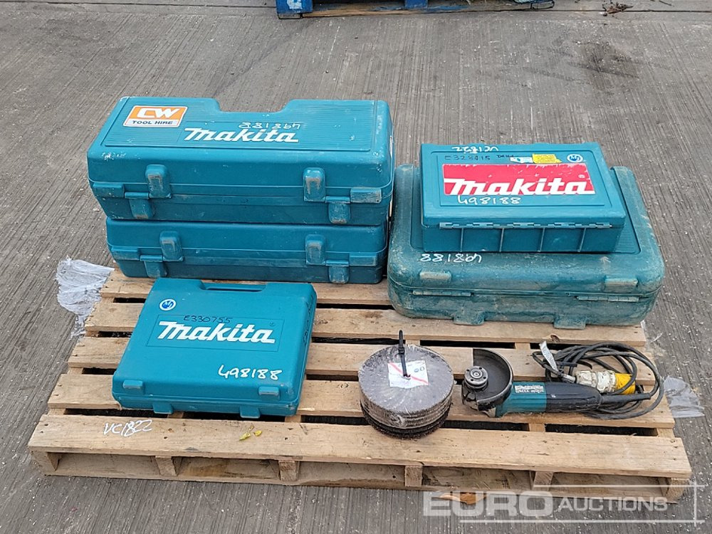 Makita HR3210C 110Volt Hammer Drill, GA9020 110Volt Angle Grinder (2 of), HP2050 110Volt Drill, 4350FCT 110Volt Jigsaw, GA4530R 110 Volt Angle Grinder - Строительное оборудование: фото 5 Makita HR3210C 110Volt Hammer Drill, GA9020 110Volt Angle Grinder (2 of), HP2050 110Volt Drill, 4350FCT 110Volt Jigsaw, GA4530R 110 Volt Angle Grinder - Строительное оборудование: фото 5