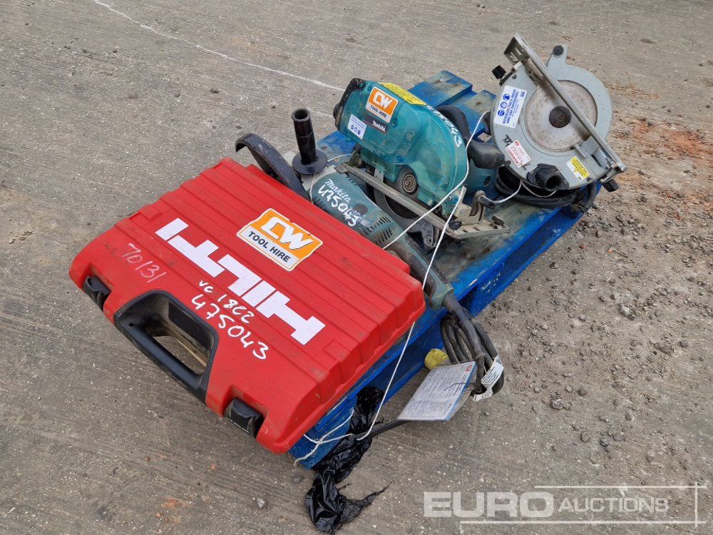Makkta 110Volt Circular Saw (2 of), Makita GA9020 110Volt Angle Grinder, Hilti TE 300 110Volt Hammer Drill - Строительное оборудование: фото 1 Makkta 110Volt Circular Saw (2 of), Makita GA9020 110Volt Angle Grinder, Hilti TE 300 110Volt Hammer Drill - Строительное оборудование: фото 1