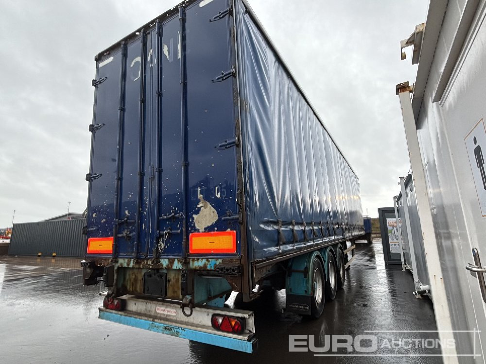 Montracon 45' Tri Axle Curtainsider Trailer, BPW Axles - Тентованный полуприцеп: фото 5 Montracon 45' Tri Axle Curtainsider Trailer, BPW Axles - Тентованный полуприцеп: фото 5