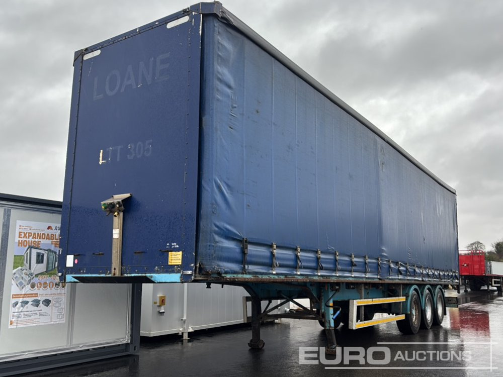Montracon 45' Tri Axle Curtainsider Trailer, BPW Axles - Тентованный полуприцеп: фото 1 Montracon 45' Tri Axle Curtainsider Trailer, BPW Axles - Тентованный полуприцеп: фото 1