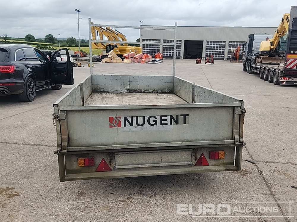 Nugent 3500Kg Twin Axle Dropside Trailer - Прицеп для спецтехники: фото 4 Nugent 3500Kg Twin Axle Dropside Trailer - Прицеп для спецтехники: фото 4