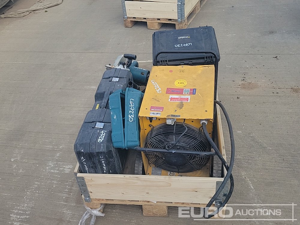 Probst FXAH120 Cordless Vacuum Lift (3 of), Makita 110 Volt Circular Saw, Makita Cordless Resipricating Saw, 415 Volt Masters Space Heater, 110 Volt Milwaukee Hammer Drill - Строительное оборудование: фото 4 Probst FXAH120 Cordless Vacuum Lift (3 of), Makita 110 Volt Circular Saw, Makita Cordless Resipricating Saw, 415 Volt Masters Space Heater, 110 Volt Milwaukee Hammer Drill - Строительное оборудование: фото 4