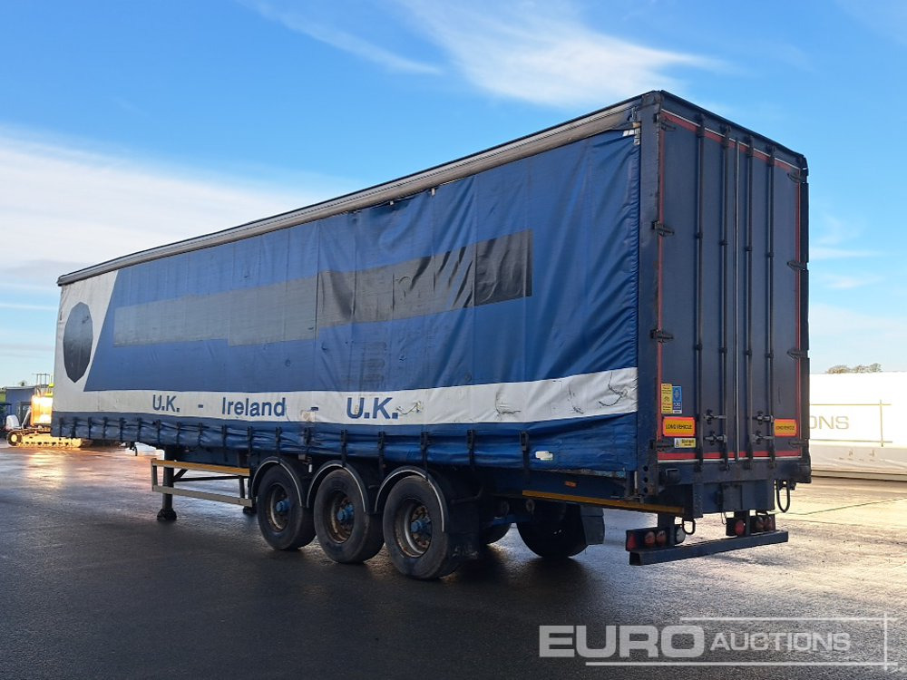 SDC 45' Tri Axle Curtainsider Trailer, BPW Axles - Тентованный полуприцеп: фото 3 SDC 45' Tri Axle Curtainsider Trailer, BPW Axles - Тентованный полуприцеп: фото 3